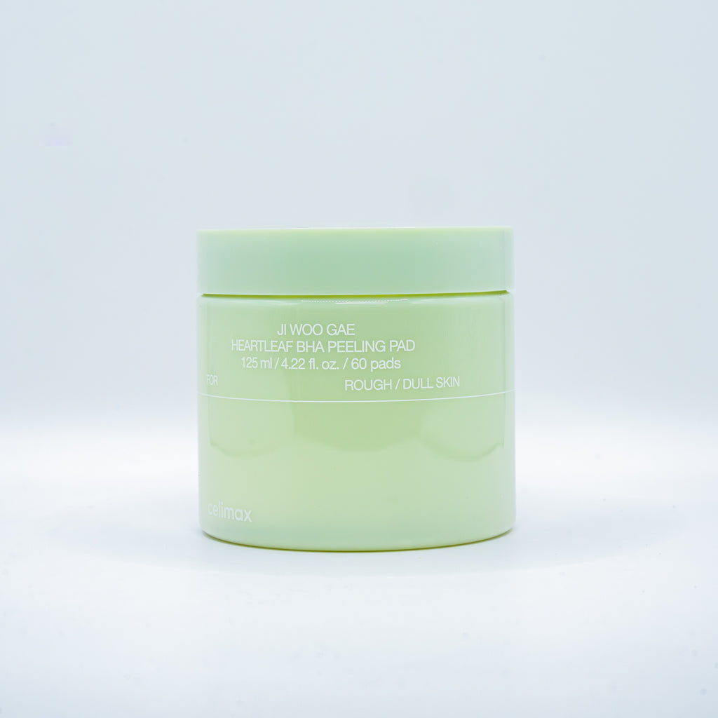 JIWOOGAE HEARTLEAF BHA PEELING PAD